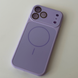 Чохол Silicone Style MagSafe для IPhone 17 Pro Max , Glycine SILICONESTYLE 17 PRO MAX фото 3