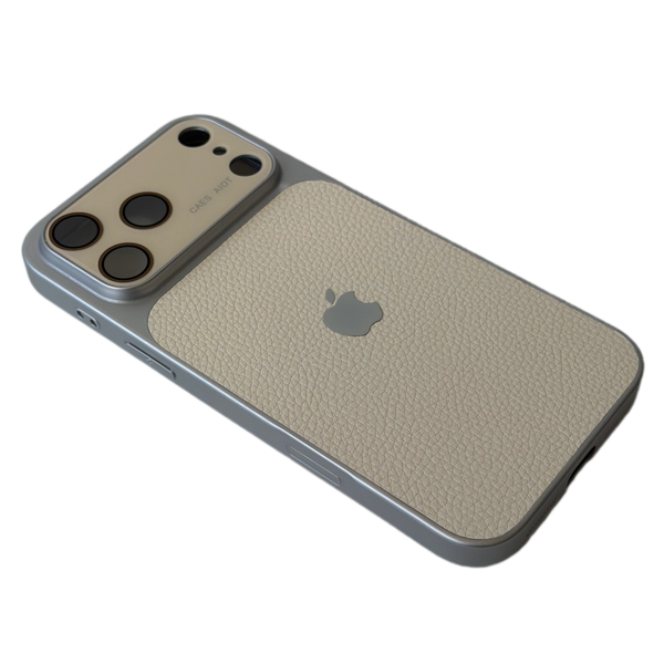Чохол Leather Style Antique White для IPhone 17 Pro / 18 Pro LEATHERSTYLE 17 PRO фото