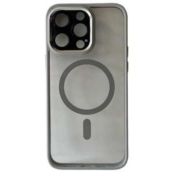 Чохол Magnetic Lens MagSafe для Apple iPhone 14 Pro Max , Silver MAGNETICLENS-14PROMAX фото