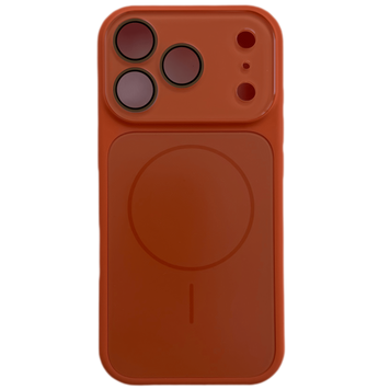Чохол Silicone Style MagSafe для IPhone 17 Pro Max , Orange SILICONESTYLE 17 PRO MAX фото