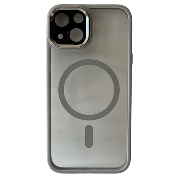 Чохол Magnetic Lens MagSafe для Apple iPhone 15 , Silver MAGNETICLENS-15 фото