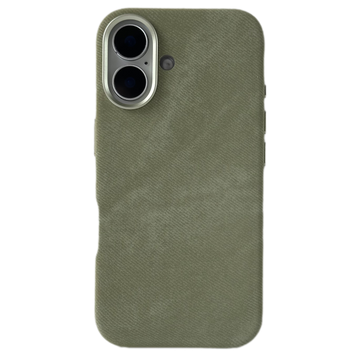 Чохол Suede MagSafe Series Case для Apple iPhone 16 (Mint) Suede 16 фото