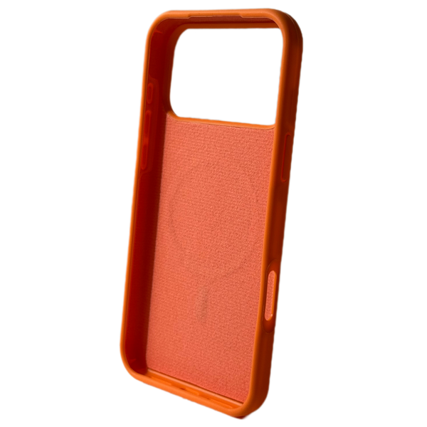 Чохол Protective Magnetic Fiber для Apple iPhone 17 Pro Max / 18 Pro Max , Поморанчовий PROTECTIVEMAGNETIC-17PROMAX фото