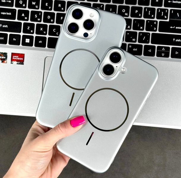 Чохол Smooth Touch Colors Magnetic для IPhone 15 Pro Max , Silver STC 15PROMAX  фото