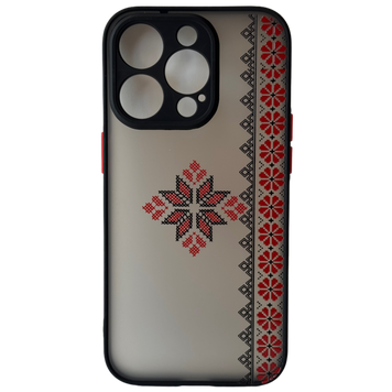 Накладка Totu With Image TPU IPhone 16 Pro 6.3" (RED/BLACK) TOTU 16 PRO фото