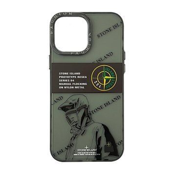 Чохол з принтом "Stone Island" для Apple iPhone 15 Pro Max si015 фото