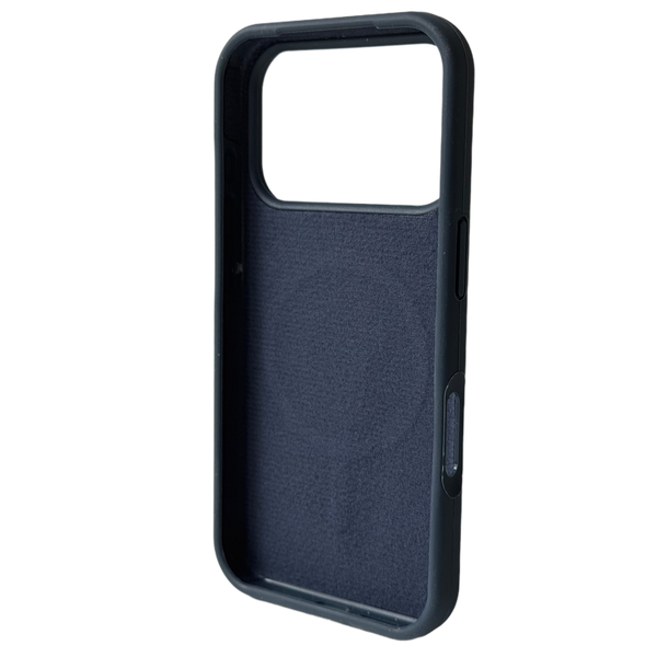 Чохол Protective Magnetic Fiber для Apple iPhone 17 Pro / 18 Pro , Темно Синій PROTECTIVEMAGNETIC-BLACK-17PRO фото