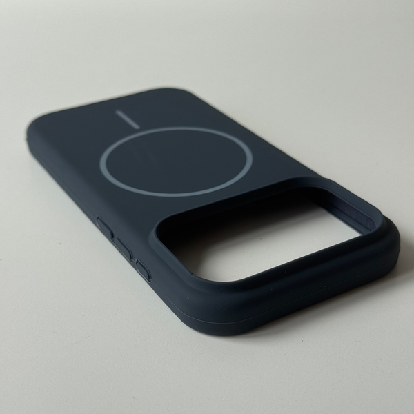 Чохол Protective Magnetic Fiber для Apple iPhone 17 Pro / 18 Pro , Темно Синій PROTECTIVEMAGNETIC-BLACK-17PRO фото