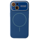 Чохол Soft Glass Silicone для IPhone 13 , Blue SPM 13 фото