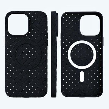 Чохол Bottega MagSafe Series Case для Apple iPhone 14 Pro Max BOTTEGA MAGSAFE BLACK 14 PRO MAX фото