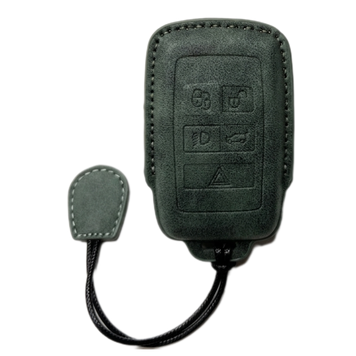 Чохол на автомобільний smart ключ Land Rover зелений з шнурком (LD1) LD1GRS фото