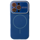 Чохол Soft Glass Silicone для IPhone 13 Pro , Blue SPM 13 PRO фото