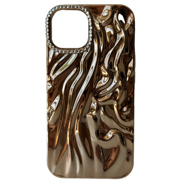 Чохол Diamond Wave IPhone 14 Gold DIAMOND WAVE GOLD 14 фото