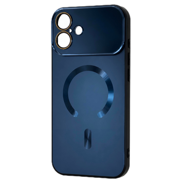 Чохол Matte Magsafe Style 17 для Apple iPhone 16 , Blue MMS-16 фото