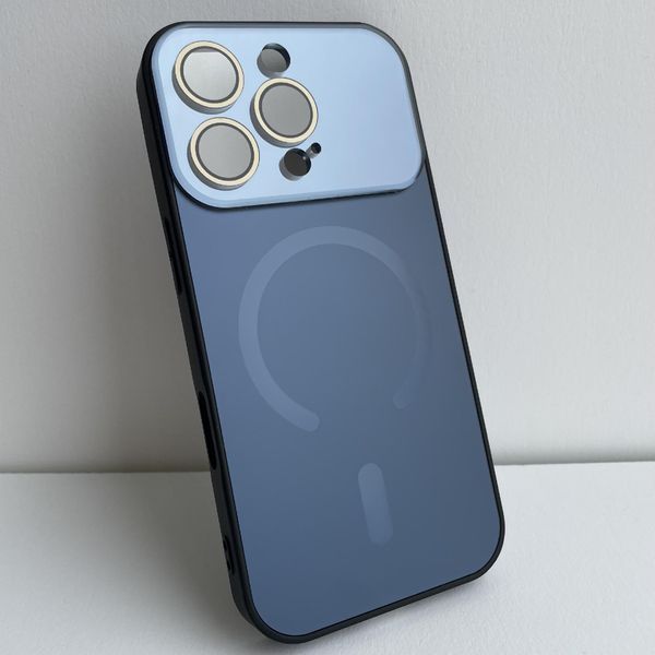 Чохол Matte Magsafe Style 17 для Apple iPhone 16 Pro , Blue MMS-16PRO фото