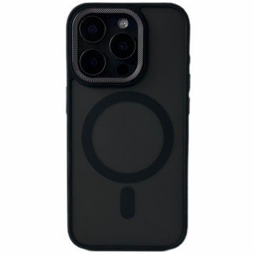 Чохол Matte Corrugated MagSafe для Apple iPhone 14 Pro , Black CORRUGATED 14 PRO фото