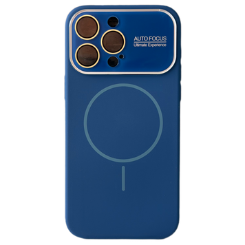 Чохол Soft Glass Silicone для IPhone 14 Pro Max , Blue SPM 14 PRO MAX фото