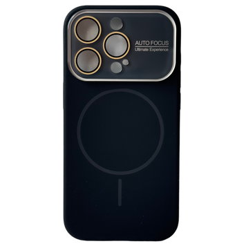 Чохол Soft Glass Silicone для IPhone 16 Pro , Black SPM 16 PRO фото