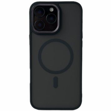 Чохол Matte Corrugated MagSafe для Apple iPhone 16 Pro Max , Black CORRUGATED 16 PRO MAX фото