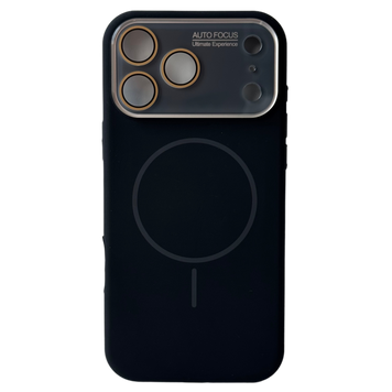 Чохол Soft Glass Silicone для IPhone 17 Pro Max , Black SPM 17 PRO MAX фото