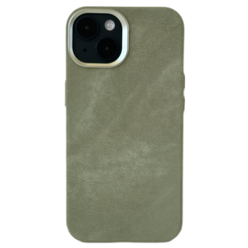 Чохол Suede MagSafe Series Case для Apple iPhone 15 (Mint) Suede 15 фото