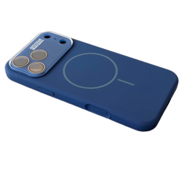 Чохол Soft Glass Silicone для IPhone 17 Pro / 18 Pro , Blue SPM 17 PRO фото