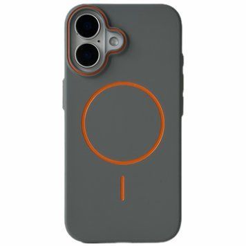 Чохол Soft Slim Case для Apple iPhone 16 , Сірий SOFTSLIM 16 фото