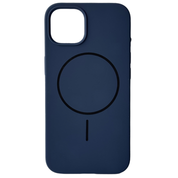 Чохол Protective Magnetic Fiber для Apple iPhone 15 , Темно Синій PROTECTIVEMAGNETIC-15 фото