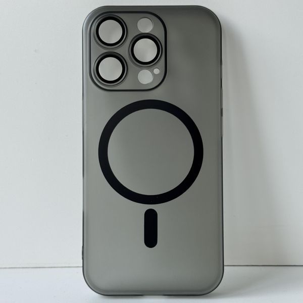 Чохол Ultra-thin MagSafe Camera Lebs для Apple iPhone 15 Pro , Чорний UTMCAMERALENS-15PRO фото