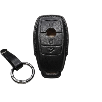 Чохол на автомобільний smart ключ Mercedes чорний з кільцем (M6L) M6LBLK фото