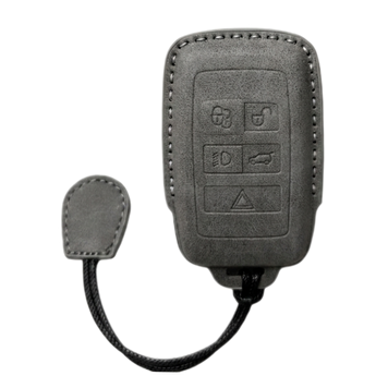 Чохол на автомобільний smart ключ Land Rover сірий з шнурком (LD1) LD1GS фото