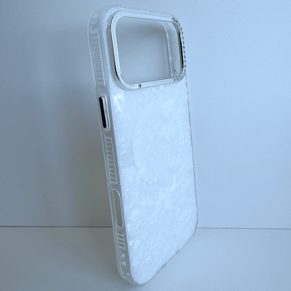 Чохол Marble MagSafe для IPhone 17 Pro Max / 18 Pro Max , White MAGSAFE MARBLE 17 PRO MAX WHITE фото