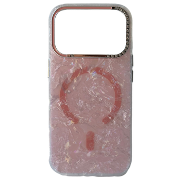 Чохол Marble MagSafe для IPhone 17 Pro / 18 Pro , Pink MAGSAFE MARBLE 17 PRO  фото