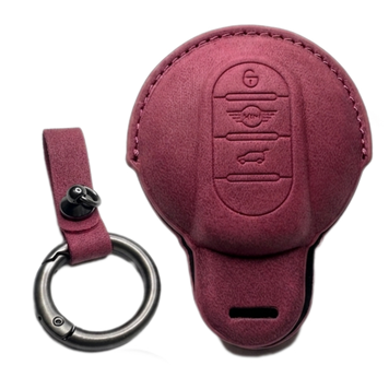 Чохол на автомобільний smart ключ MINI червоний з кільцем (MINI1) MINI1RK фото
