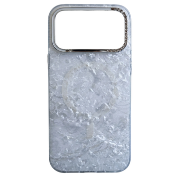 Чохол Marble MagSafe для IPhone 17 Pro / 18 Pro , White MAGSAFE MARBLE 17 PRO  фото