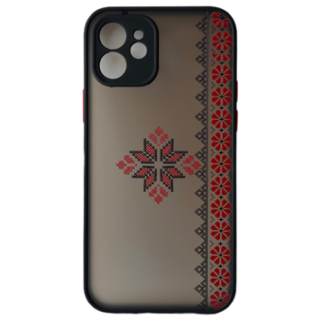 Накладка Totu With Image TPU IPhone 12 6.1" (RED/BLACK) TOTU 12 фото