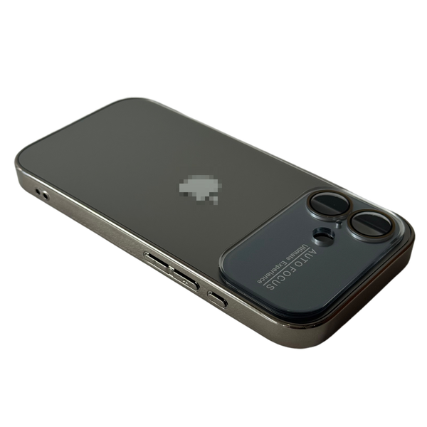 Чохол Auto Focus Matte для Apple iPhone 16 , Silver AUTOFOCUS-16 фото