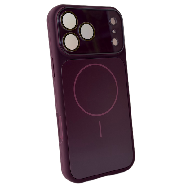 Чохол Silicone Style MagSafe для IPhone 17 Pro / 18 Pro, Burgundy SILICONESTYLE 17 PRO фото