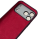 Чохол Silicone Style MagSafe для IPhone 17 Pro / 18 Pro, Burgundy SILICONESTYLE 17 PRO фото 4