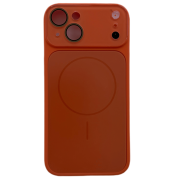 Чохол Silicone Style MagSafe для IPhone 13 , Orange SILICONESTYLE 13  фото