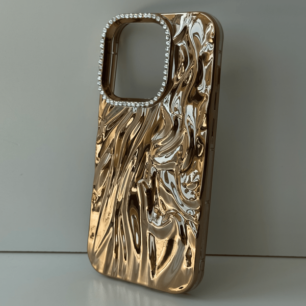 Чохол Diamond Wave iPhone 16 Pro Gold DIAMOND WAVE GOLD 16 PRO фото