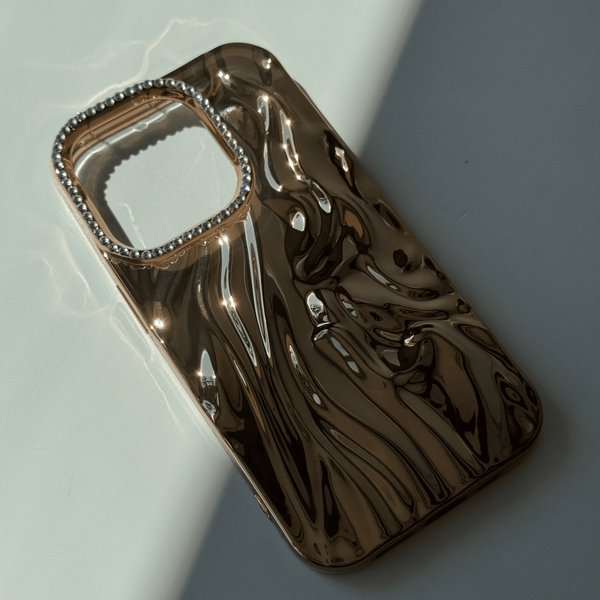 Чохол Diamond Wave iPhone 16 Pro Gold DIAMOND WAVE GOLD 16 PRO фото