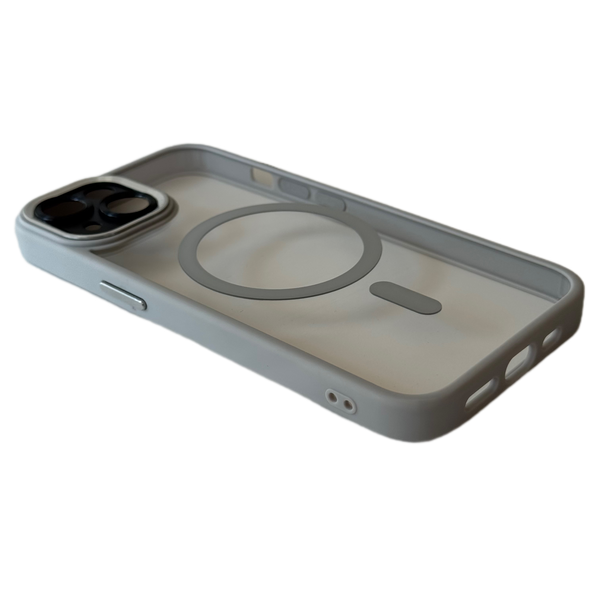 Чохол Magnetic Lens MagSafe для Apple iPhone 13 , Silver MAGNETICLENS-13 фото