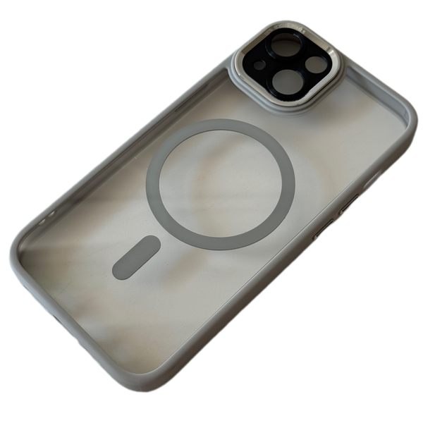 Чохол Magnetic Lens MagSafe для Apple iPhone 13 , Silver MAGNETICLENS-13 фото