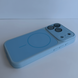 Чохол Silicone Style MagSafe для IPhone 17 Pro , Sky Blue SILICONESTYLE 17 PRO фото 2