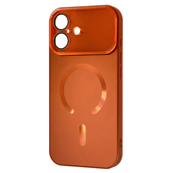 Чохол Matte Magsafe Style 17 для Apple iPhone 17 , Orange MMS-17 фото