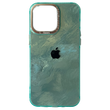 Чохол Marble Texture Case для IPhone 14 Pro Max Mint Green Marble 14 Pro Max фото