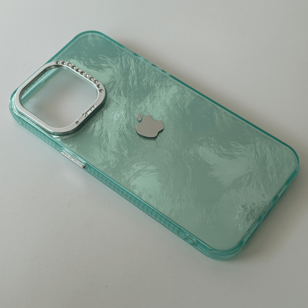 Чохол Marble Texture Case для IPhone 14 Pro Max Mint Green Marble 14 Pro Max фото